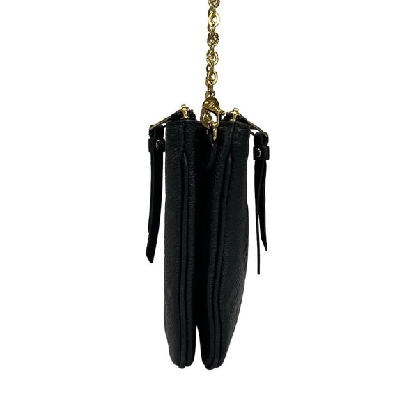 Auth LOUIS VUITTON Pochette Double Zip M68568 Noir Monogram Empreinte - Picture 3 of 16